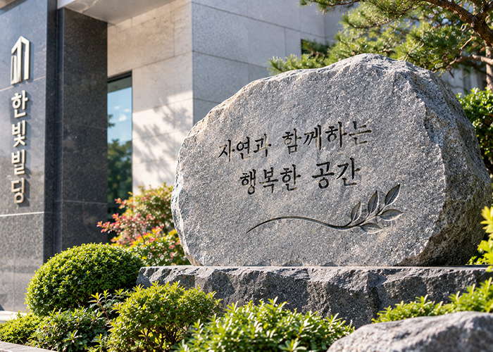 간판석·표지석 각자